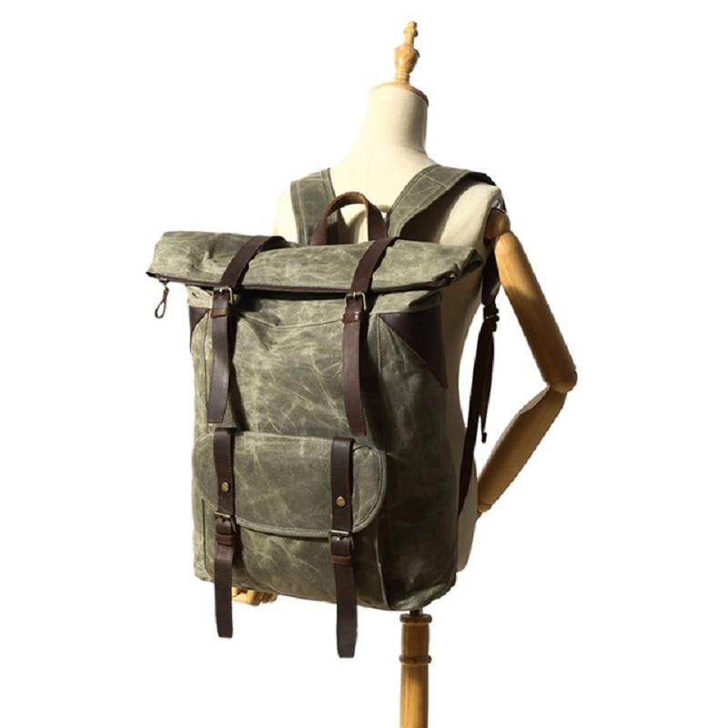 Journeyman Leather Retro Backpack