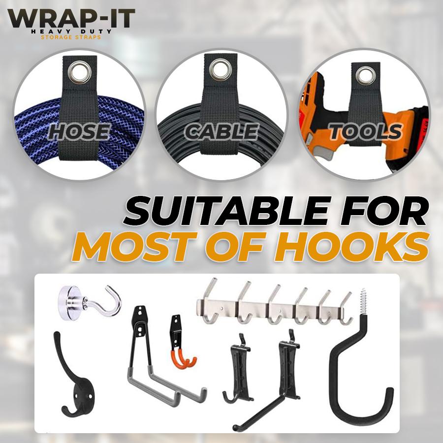 Wrap-It Heavy Duty Storage Straps (Set of 6)